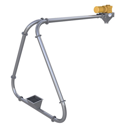 Pneumatischer Förderer - Hapman - rohrförmig / Transport / modular