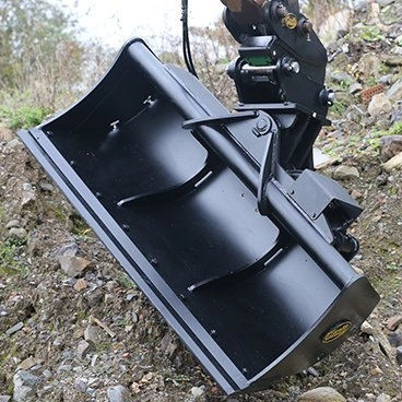 Standardschaufel - AT0 series - Geith International Ltd. - für Hydraulikbagger / neigbar