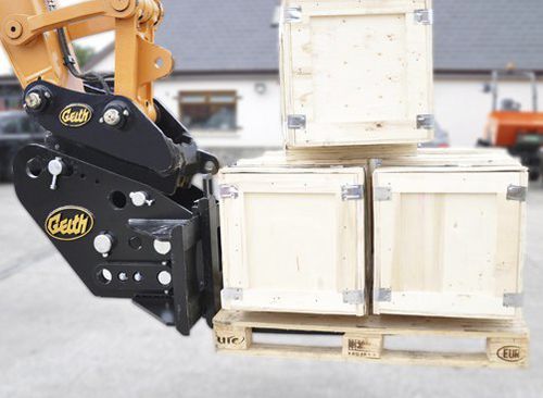 Palettengabel für Bagger - Geith International Ltd. - Industrie / robust