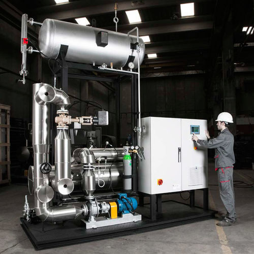 Thermalölkessel - CE series - PIROBLOC - Dampf / elektrisch / vertikal