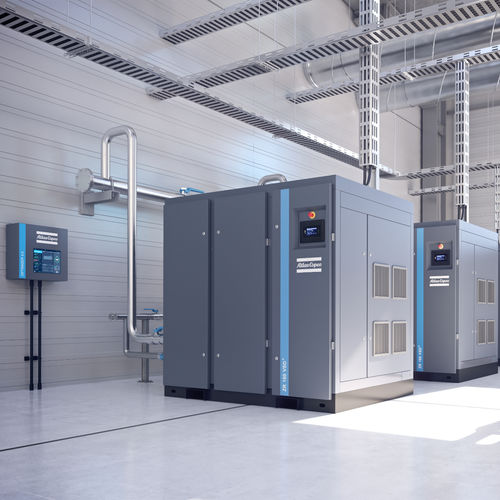 Rotationskompressor - ZR series - Atlas Copco Compressors - Luft / mit Elektromotor / stationär