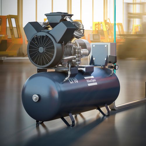 Kolbenkompressor - LT series - Atlas Copco Compressors - Luft / mit Elektromotor / stationär
