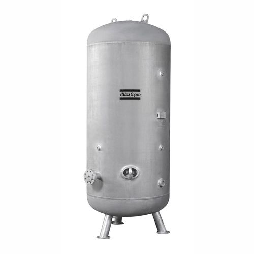 Speicherbehälter - HTA - Atlas Copco Compressors - für Druckluft / Metall / verzinkt