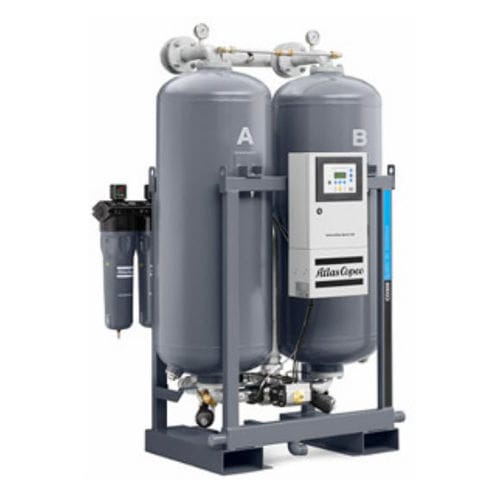 Drucklufttrockner durch kaltregenerierende Adsorption - CD+  - Atlas Copco Compressors - Zwei-Stufen / Qualitätsprodukt