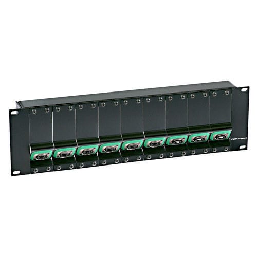 Rack-Verteilertafel - NZPF series - Neutrik - für Lichtleiter