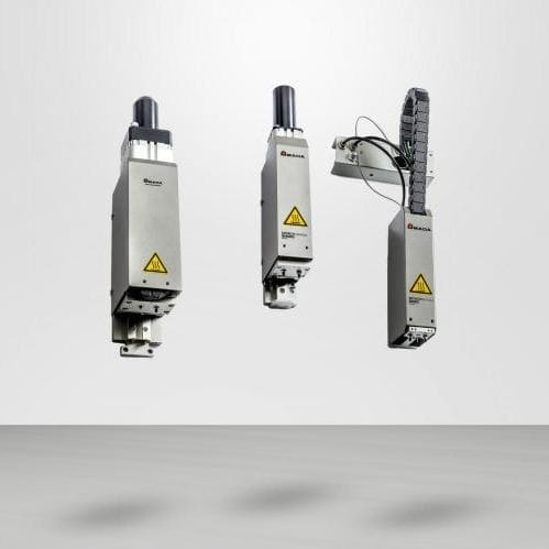Motorisierter Bügellötkopf - SH80 - AMADA WELD TECH - modular / pneumatisch