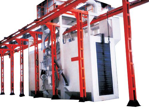 Strahlanlage mit Haken - HP-line - Shandong Kaitai Shot Blasting Machinery Share Co., - für Metall / automatisch