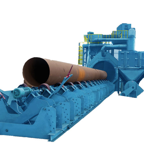 Band-Strahlanlage - PB-line - Shandong Kaitai Shot Blasting Machinery Share Co., - für Rohre