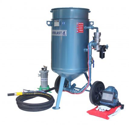 Manuelle Strahlanlage - ABSC series - Shandong Kaitai Shot Blasting Machinery Share Co., - 4 Turbinen / 2 Turbinen / mobil