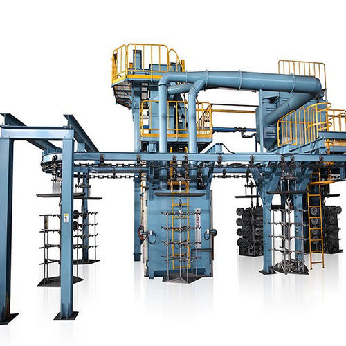 Strahlanlage mit Haken - Q38 series - Shandong Kaitai Shot Blasting Machinery Share Co., - für Metall / zum Abformen / für Schmiedearbeiten