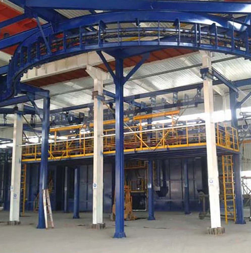 Strahlanlage mit Haken - Q58 series - Shandong Kaitai Shot Blasting Machinery Share Co., - für die Oberflächenreinigung / zum Abformen / kontinuierlich
