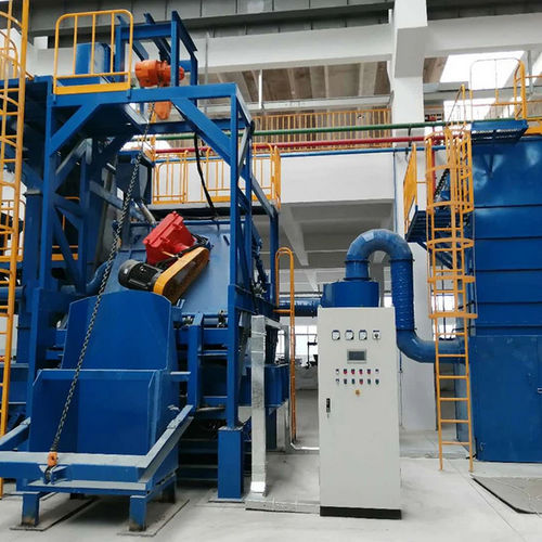 Trommel-Strahlanlage - QGT15 - Shandong Kaitai Shot Blasting Machinery Share Co., - für Metall