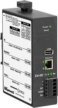 Gateway für Kommunikation - BASGLX-M1 - Pertronic Industries Pty Ltd - Ethernet / BMS / Modbus