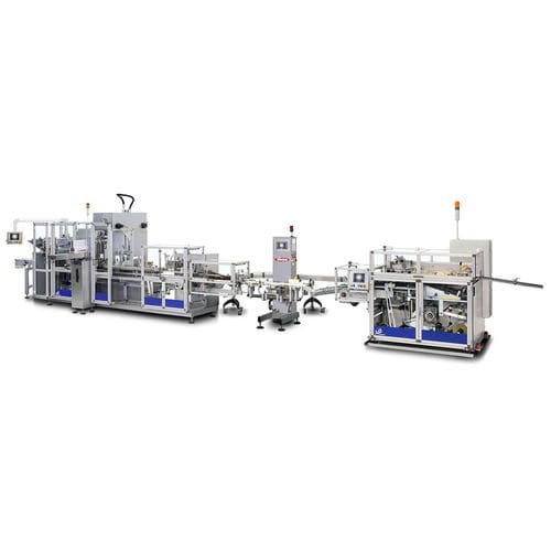 Verpackungsanlage für Parfüm - V2 Engineering - Mehrprodukt / automatisch