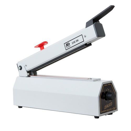 Manuelles Impuls-Schweißgerät - Sealkid - Audion Packaging Machines - horizontal / für Säcke / zum Schneiden