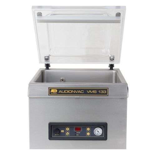 Automatische Verpackungsmaschine - VMS 133 - Audion Packaging Machines - Vakuum / Tischgerät / für Fisch