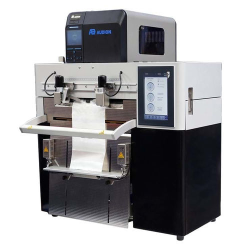 Vertikale Absackmaschine - Speedpack 300 - Audion Packaging Machines - Flow-Pack / PLC-gesteuert / halbautomatisch
