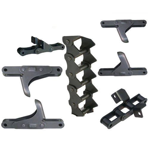 Stahlkette - C/S Type Steel (1,2,3,4) - HANGZHOU CHINABASE MACHINERY CO., LTD. - Rollen / mit Halterungen / Landwirtschaft