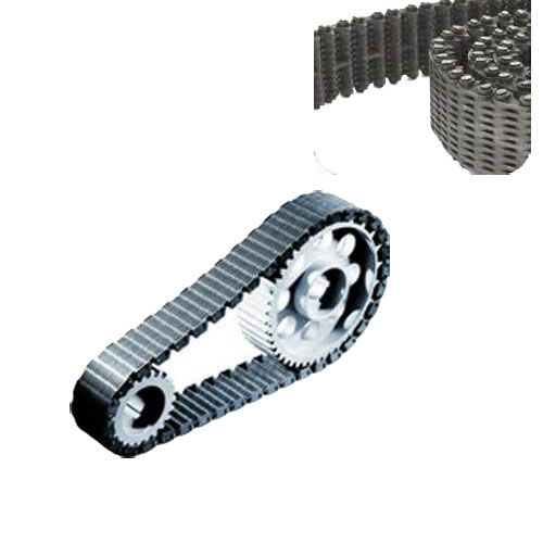 Antriebskette - HANGZHOU CHINABASE MACHINERY CO., LTD. - Edelstahl / gerade Laschenform / geräuscharm