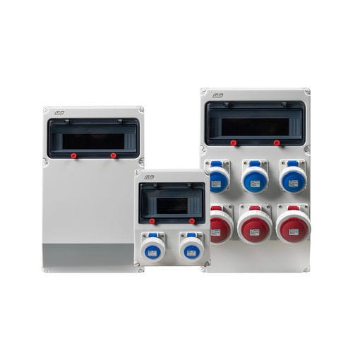 Voll ausgestattetes Elektrogehäuse - PRYMA COMPLET - IDE ELECTRIC, S.L. - modular / Aufbau / ABS
