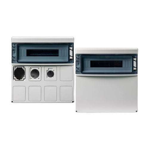 Wandmontiertes Gehäuse - STAR - IDE ELECTRIC, S.L. - quadratisch / Kunststoff / ABS