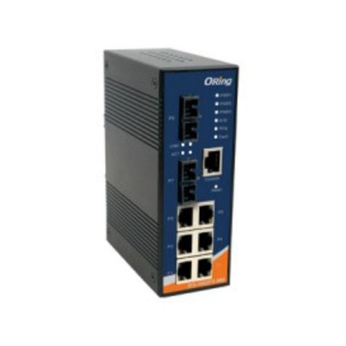 Ethernet-Switch / managed - IES-3062FX-MM-SC - Oring Industrial Networking Corp. - 8 Ports / 10/100BaseT(X) / Netzwerkschicht 2
