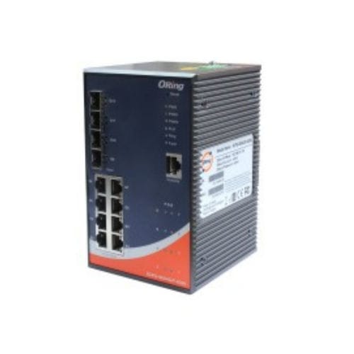 Ethernet-Switch / managed - IGPS-9084GP series - Oring Industrial Networking Corp. - 12 Ports / Gigabit-Ethernet / redundant