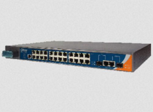Ethernet-Switch / managed - RES-P9242GCL series - Oring Industrial Networking Corp. - 26 Ports / Rack / redundant