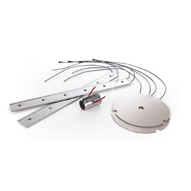 Rohrförmiges Heizelement - DBK Industrial Thermal management - flach / Stahl