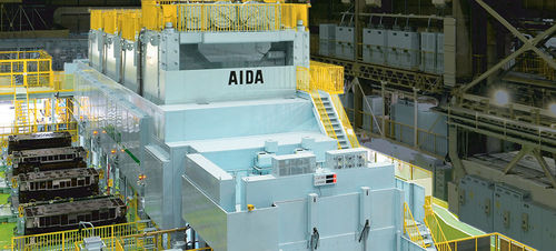 Hydraulische Pressenstraße - Aida S.r.l. - für die Automobilindustrie / automatisch