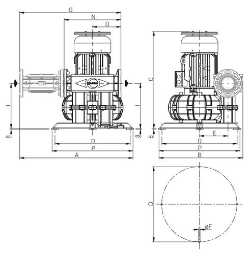 Biogas-Gebläse - MAPRO International S.p.A. - Seitenkanal / einstufig