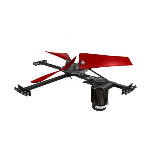 Axialventilator - Multifan 130 - Vostermans Ventilation - Luftumwälz / Industrie / mit Riemenantrieb