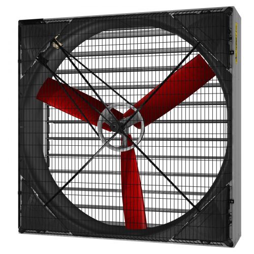 Axialventilator - Multifan 130  - Vostermans Ventilation - Luftumwälz / galvanisiertem Stahl