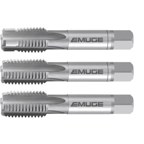 Monoblock-Gewindebohrer - WM-set-3S(Nr.1"Z",Nr.1,F) - EMUGE-FRANKEN - HSS-E / für Stahl / für Gusseisen