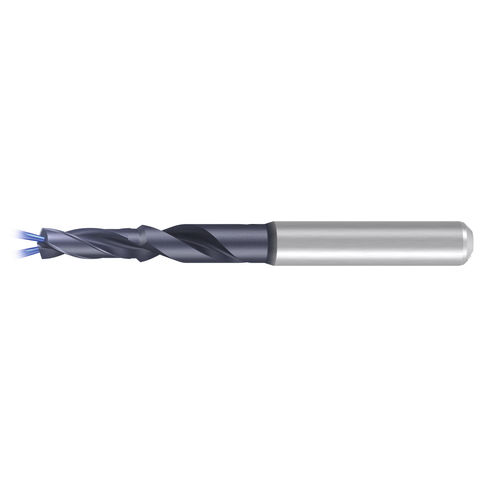 Vollmetall-Bohrer - VHM-EF-Drill C-STEEL-HA-IK-4FF-TIALN-T14 - EMUGE-FRANKEN - für NE-Werkstoffe / für Stahl / für Gusseisen