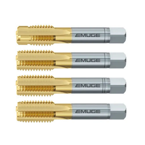 Monoblock-Gewindebohrer - WM-set-4S(Nr.1"Z",Nr.1,Nr.2,F)-TIN - EMUGE-FRANKEN - HSS-E / für Gusseisen / für Edelstahl