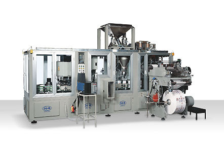 Automatische Verpackungsmaschine - HF100 - ICA - horizontal / für Papier / mit hohem Durchsatz
