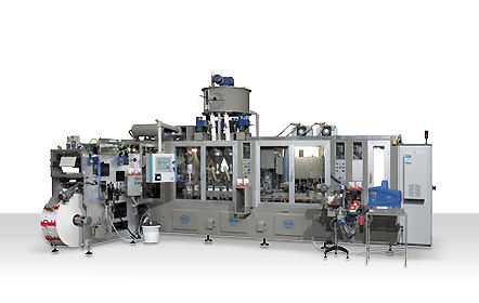 Verpackungsanlage für die Lebensmittelindustrie - HF120 - ICA - Papier / automatisch