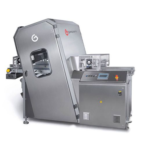 Automatische Brotschneidemaschine für die Industrie - Mod.1900 - Gasparin S.r.l. Brevetti - mit durchlaufendem Bandmesser