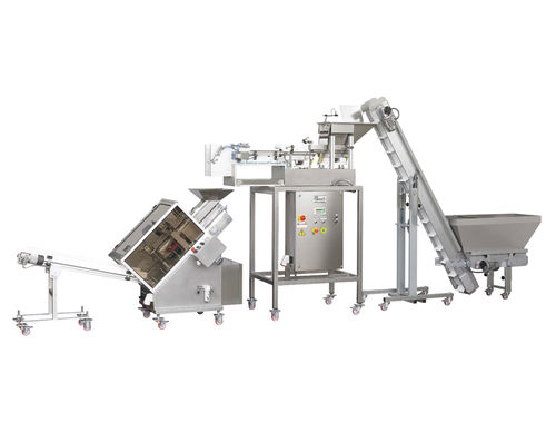 Vertikale Absackmaschine - Mod. VTR-1+CA - Gasparin S.r.l. Brevetti - schräg / Flow-Pack / automatisch