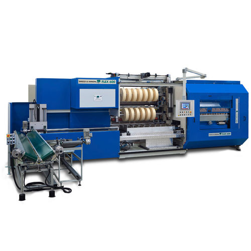 Automatischer Rollenschneider - FLEX600 - Ghezzi & Annoni - doppelt / modular / für Klebeband