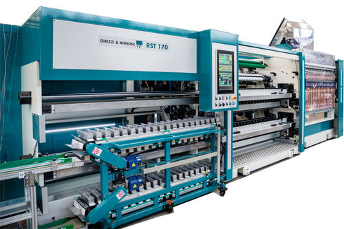 Automatischer Rollenschneider - RST170 - Ghezzi & Annoni - für Klebeband
