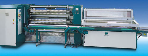 Automatischer Rollenschneider - max. 1 650 mm, max. ø 90 mm | TG 90 - Ghezzi & Annoni - für Klebeband