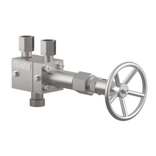 Umschalter-Ventil - 06401 - HEROSE - Ringkolben / mit Handrad / Sauerstoff