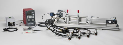 Dosiersystem für zähflüssige Medien - 300 ml Cartridge Pusher System 4 valves - Henkel LOCTITE - für Medien mit durchschnittlicher Viskosität / Klebstoff / Patronen