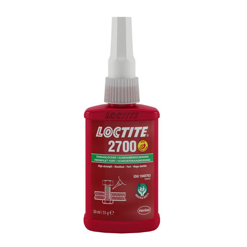 Permanente Schraubensicherung - LOCTITE 2700 - Henkel LOCTITE - hochfest / grün