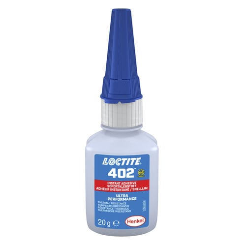 Sekundenklebstoff - LOCTITE 402 - Henkel LOCTITE - Cyanacrylat / für Metall / für Kunststoff
