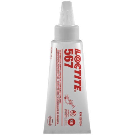 Methacrylat-Dichtmasse - LOCTITE 567 - Henkel LOCTITE - zum Gewindeschneiden von Rohren / Dichtung