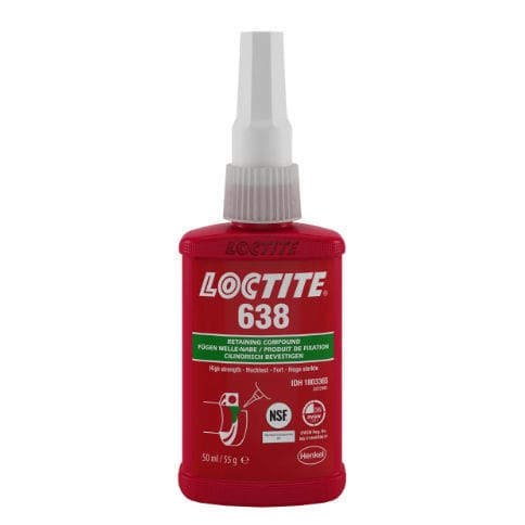 Urethandichtmasse - LOCTITE 638  - Henkel LOCTITE - Methacrylat / Einkomponenten / Dichtung