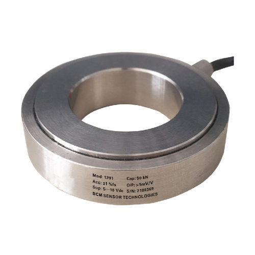 Druckkraft-Kraftsensor - 1211  - BCM SENSOR TECHNOLOGIES bv - Ring / Dehnungsmessstreifen / analog